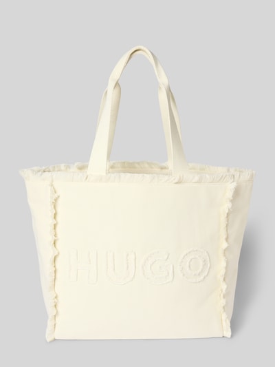 HUGO Handtasche mit Fransen Offwhite 2
