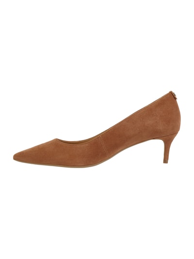 MICHAEL Michael Kors Pumps aus Veloursleder Modell 'Sara' Cognac 3