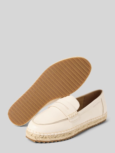Marc O'Polo Espadrilles aus weichem Leder Offwhite 4