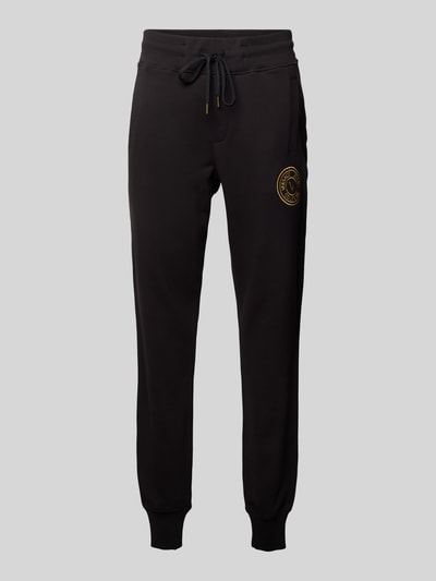 Versace Jeans Couture Sweatpants mit Label-Stitching Black 1