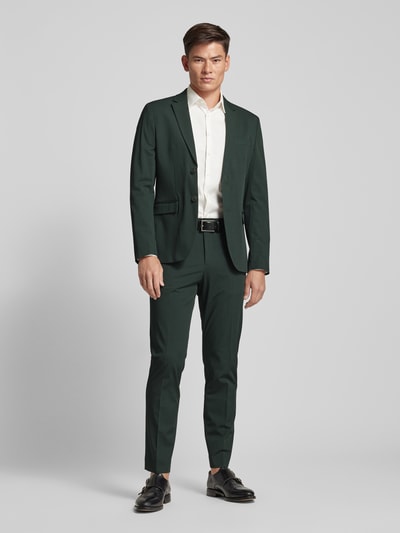 SELECTED HOMME Slim fit pak met klepzakken, model 'LIAM' Olijfgroen - 1