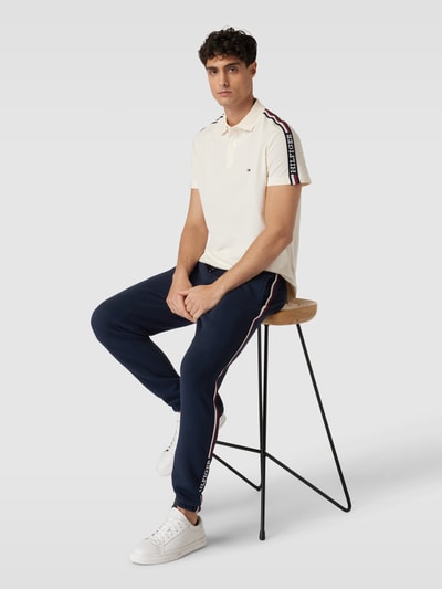 Tommy Hilfiger Sweatpants mit Galonstreifen Modell 'GLOBAL STRIPE' Marine 1