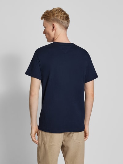 Tommy Jeans T-Shirt mit Label-Print Marine 5