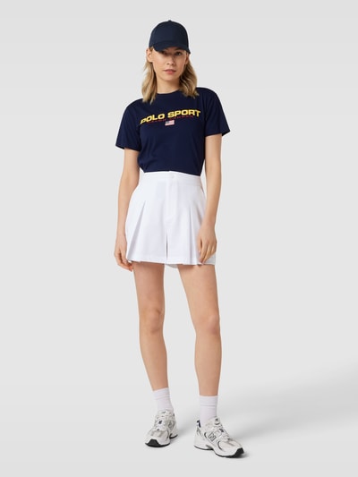 Polo Ralph Lauren Shorts mit Kellerfalten Weiss 1