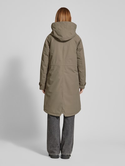 Didriksons Parka z kieszeniami z patką model ‘LUNA’ Camel 5