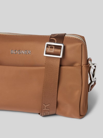 BOGNER Handtas met labelapplicatie Camel - 3