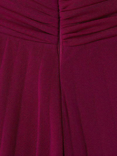 TROYDEN COLLECTION Abendkleid mit Plisseefalten  Pink 3