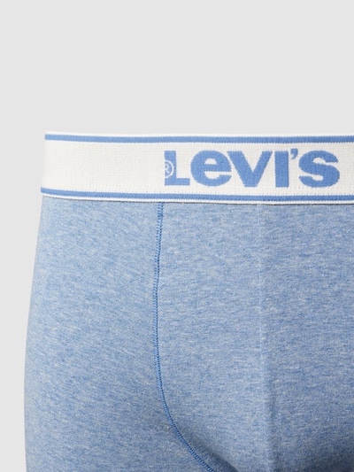 Levi's® Boxershort met elastische band met label in een set van 2 stuks Lichtblauw gemêleerd - 2