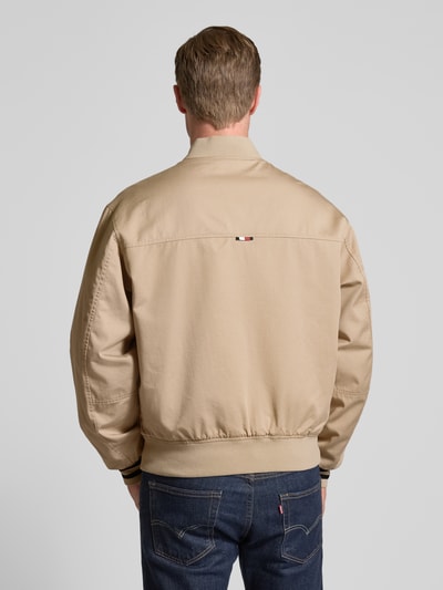 Tommy Hilfiger Bomberjacke mit gerippten Abschlüssen Beige 5