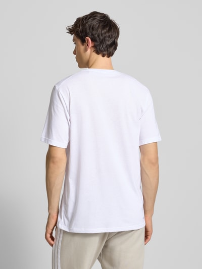 adidas Training T-shirt z nadrukiem z logo Biały 5