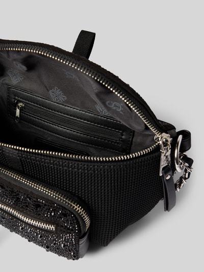 Steve Madden Bauchtasche mit Strasssteinbesatz Modell 'Maxima' Black 5