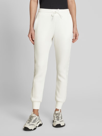 Guess Activewear Sweatpants mit Label-Detail Modell 'ALLIE' Beige 4