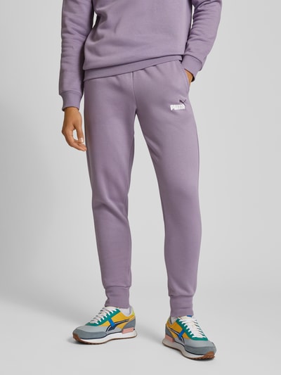 PUMA PERFORMANCE Regular fit sweatpants met labelprint Lavendel - 4