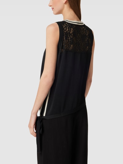 LIU JO SPORT Top in gebreide look Zwart - 5
