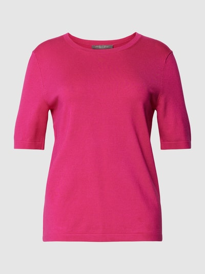 Christian Berg Woman Selection T-Shirt in Strick-Optik Pink 2