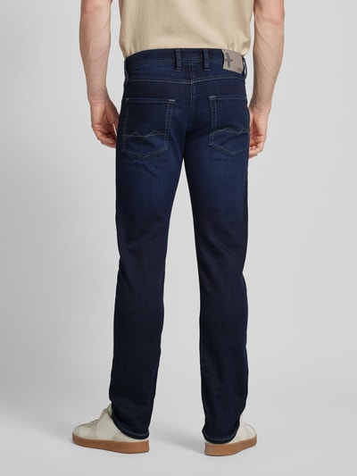 MAC Jeans im 5-Pocket-Design Modell 'ARNE' Dunkelblau Melange 5