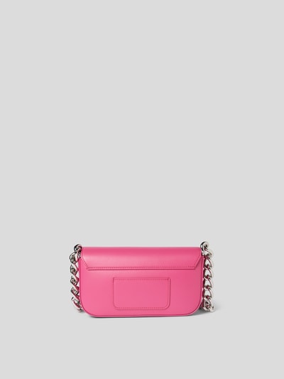 Kenzo Pochette aus echtem Leder Pink 4