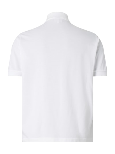 Lacoste Classic fit poloshirt met logobadge Wit - 6