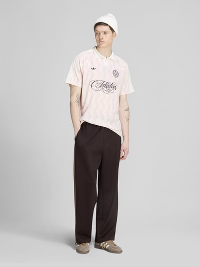 adidas Originals Regular Fit Poloshirt mit Logo-Details Hellrosa 1