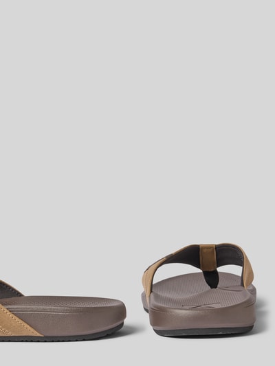 REEF Teenslippers met labeldetails, model 'CUSHION PHANTOM 2.0' Middenbruin - 2
