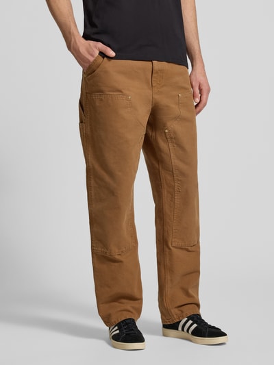 Carhartt Work In Progress Spodnie cargo w efekcie znoszenia Beżowy 4