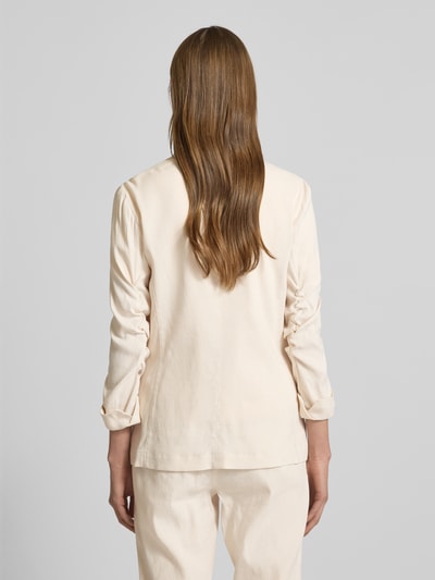 Marc Cain Leinenblazer mit Reverskragen Sand 5