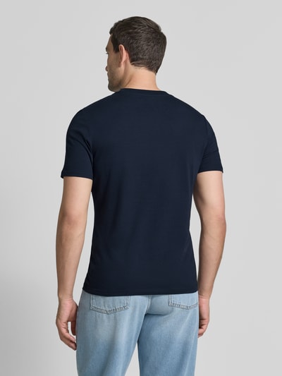 MCNEAL t-shirt z nadrukiem z logo i okrągłym dekoltem Ciemnoniebieski 5
