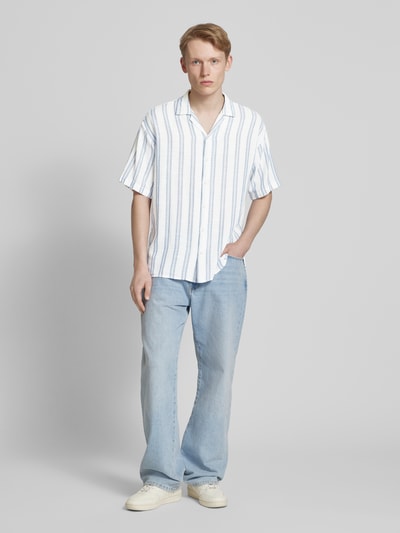 Jack & Jones Vrijetijdsoverhemd met reverskraag, model 'EENZO' Wit - 1