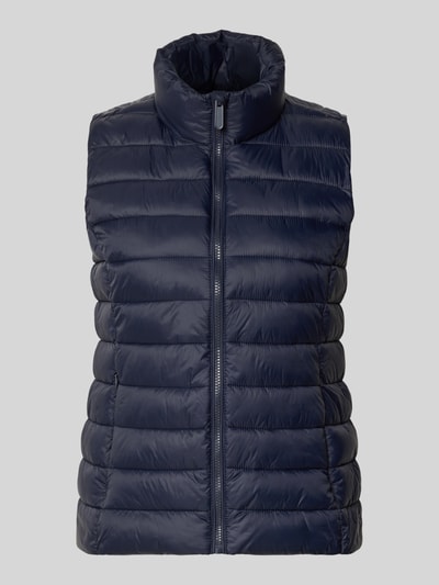 Christian Berg Woman Selection Bodywarmer met opstaande kraag Donkerblauw - 2