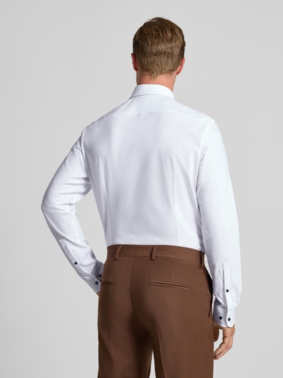 Jake*s Regular Fit Business-Hemd mit Kentkragen Weiss 5
