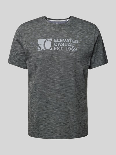 s.Oliver RED LABEL T-Shirt mit Label-Print Black 2