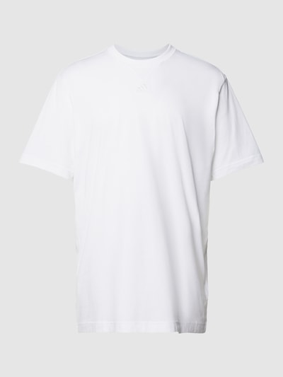 ADIDAS SPORTSWEAR T-shirt met ronde hals en labelstitching Wit - 2