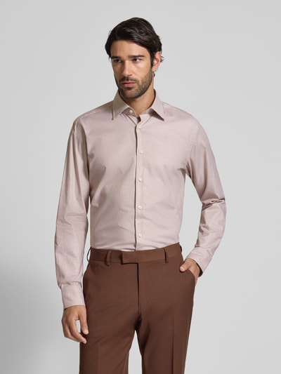 BOSS Regular Fit Businesshemd aus Baumwoll-Mix Sand 4