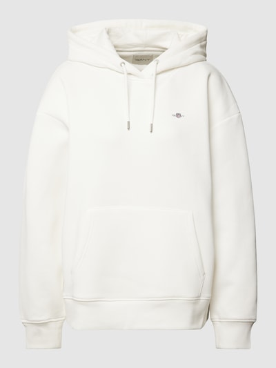 Gant Hoodie mit Kapuze Modell 'SHIELD' Ecru 2