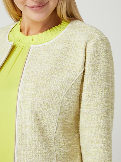 Betty Barclay Blazer van bouclé Geel - 3