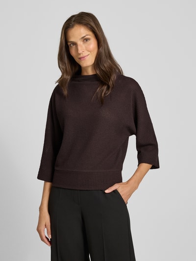OPUS Pullover mit 3/4-Arm Modell 'Gulopi' Schoko 4
