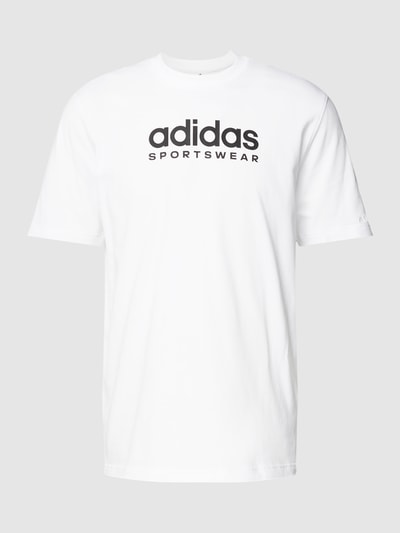 ADIDAS SPORTSWEAR T-Shirt mit Logo-Print Weiss 2