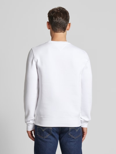 Tommy Hilfiger Sweatshirt mit Label-Stitching Weiss 5