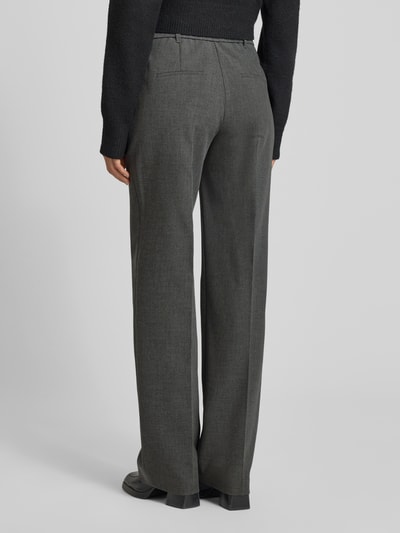 TONI Broek met wijde pijpen, model 'luisa' Antraciet - 5