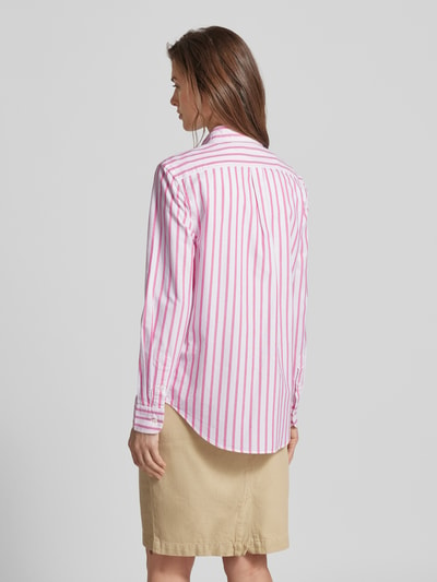 Polo Ralph Lauren Overhemdblouse met streepmotief Rosé - 5