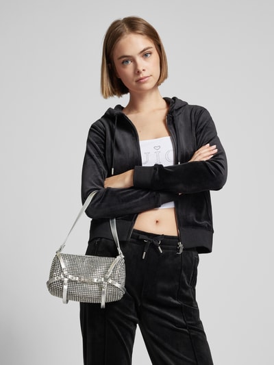 Juicy Couture Handtasche mit Ziersteinbesatz Modell 'MELANIE' Silber 1