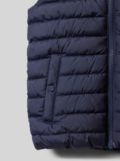 s.Oliver RED LABEL Regular Fit Steppweste mit Stehkragen Marine 2