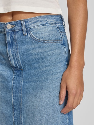 Only Eng anliegender Midi-Jeansrock aus reiner Baumwolle Modell 'ENYA' Jeansblau 3