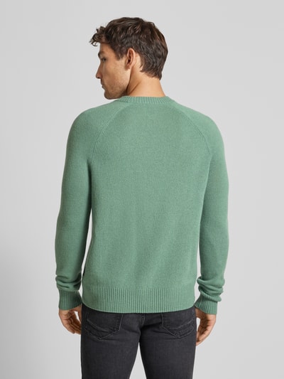 CK Calvin Klein Strickpullover aus Wolle mit Teilungsnähten Modell 'LUXURY' Bottle 5