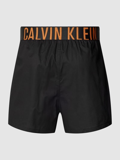 Calvin Klein Underwear Boxershorts mit elastischem Logo-Bund im 2er-Pack Black 3