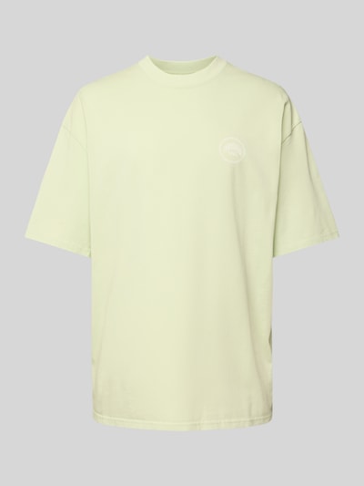 Pegador Oversized T-Shirt mit Label-Print Mint 2