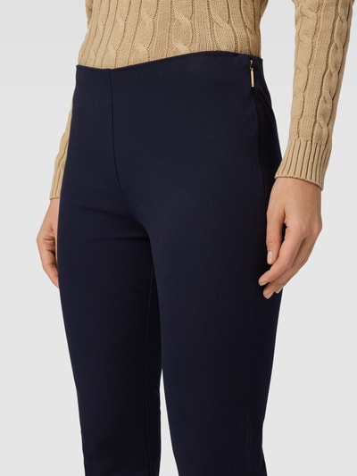 Lauren Ralph Lauren Stoffen broek in effen design Marineblauw - 3