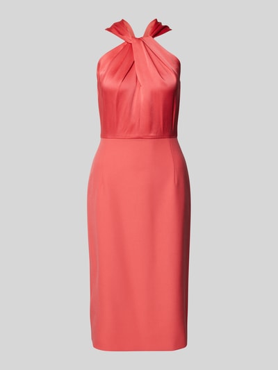 BOSS Knielanges Kleid im Stufen-Look Modell 'Datinar' Pink 2