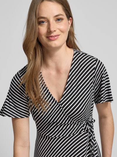 ZABAIONE Wickelkleid mit V-Ausschnitt Modell 'Ce44ce' Weiss 3