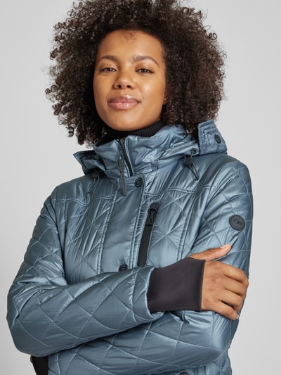 Gil Bret Steppjacke mit Reißverschlusstasche Blau 3